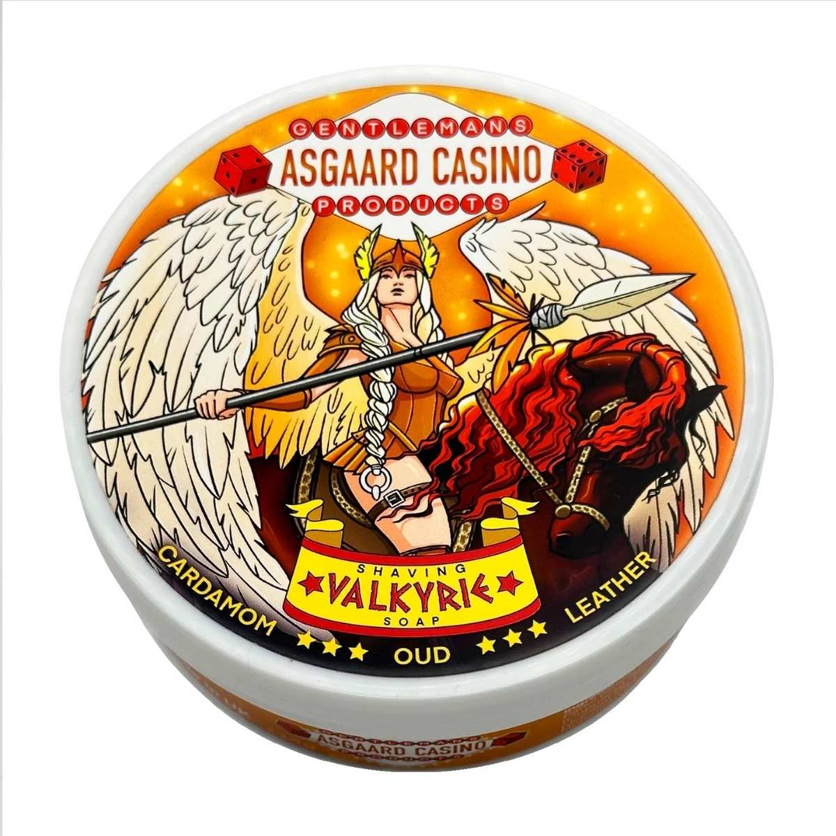 MMGP Valkyrie Asgaard Casino Shaving Soap 4oz - Image 2