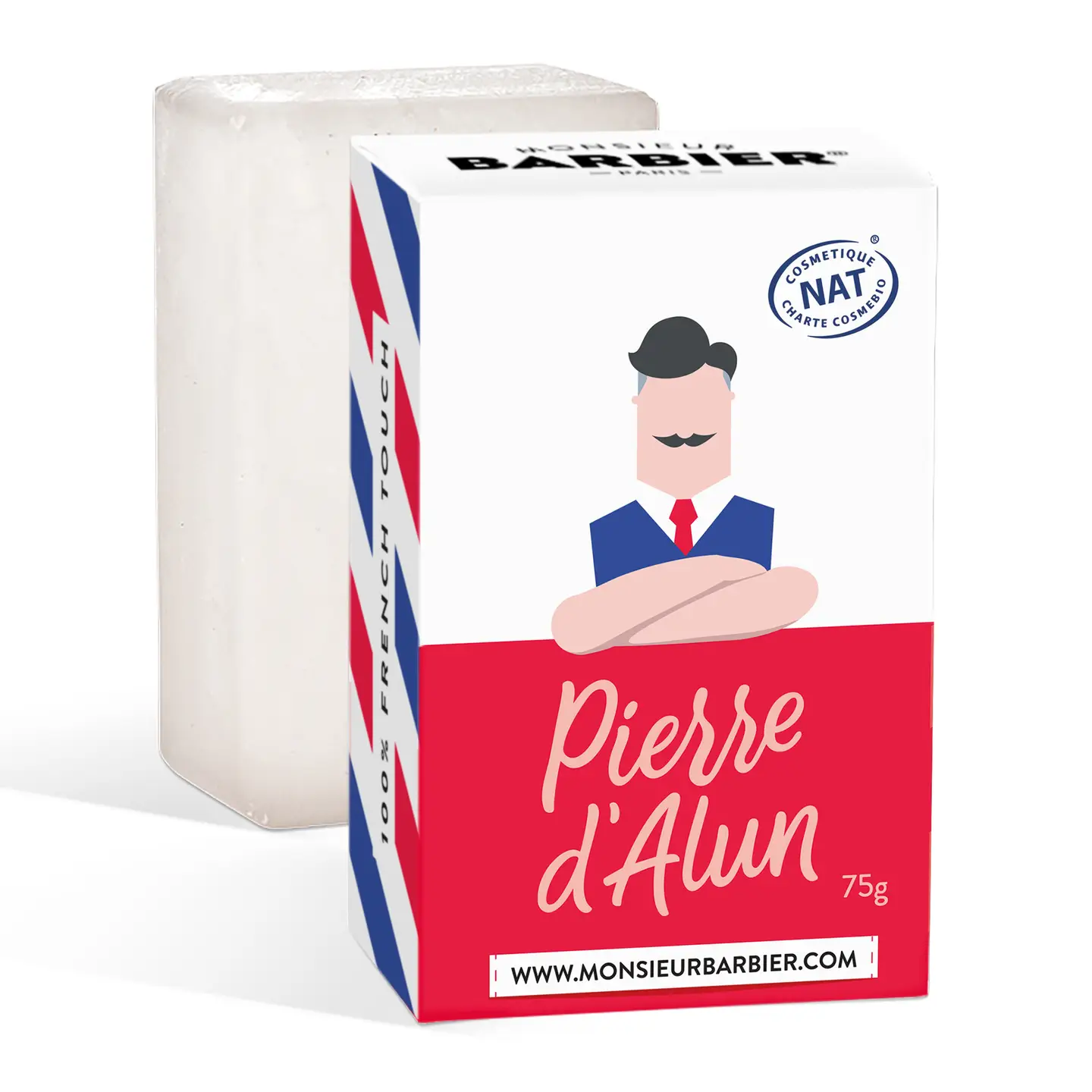 Monsieur Barbier - Alum Stone 75g