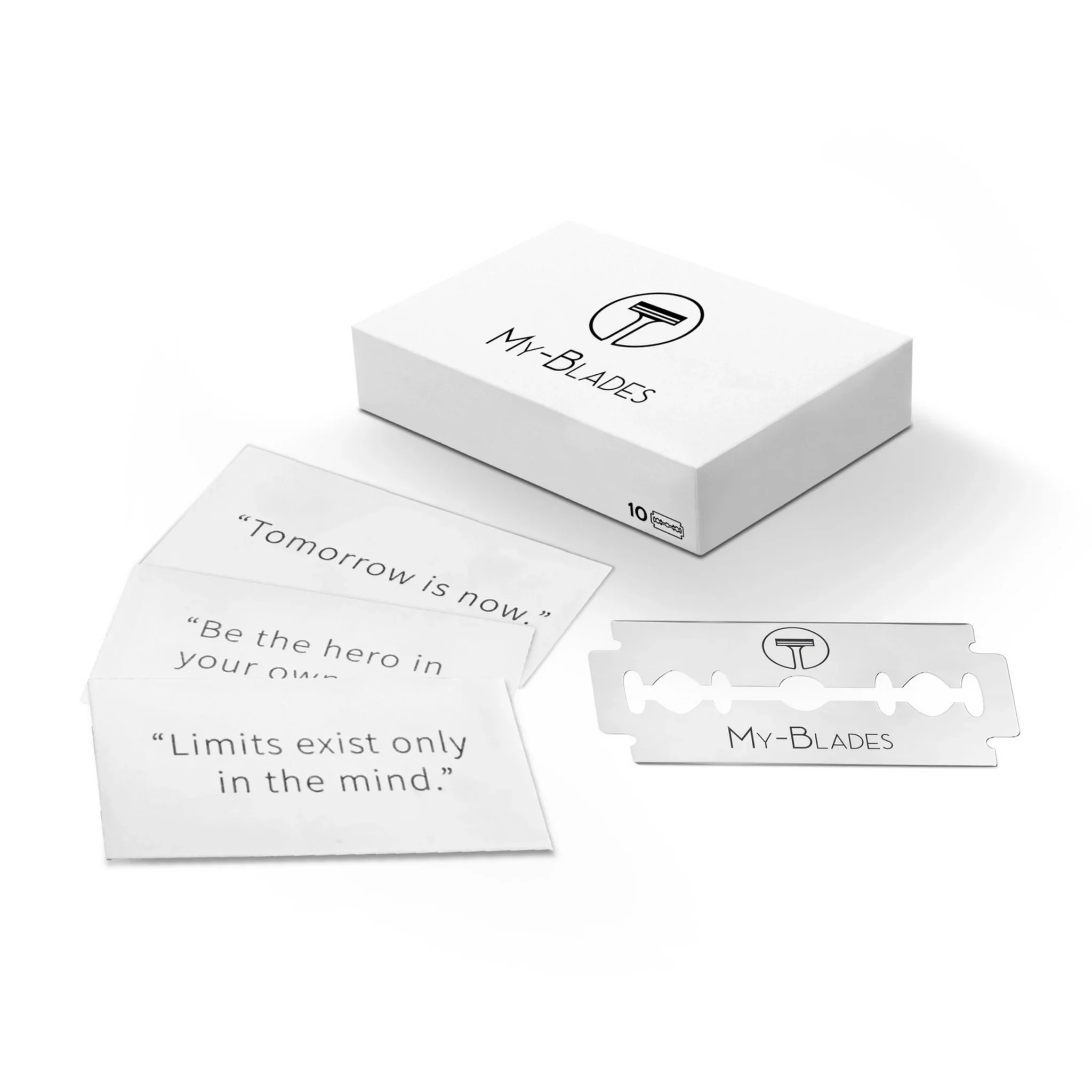 My-Blades Platinum Double Edge Razor Blades 20 Pack - Image 3