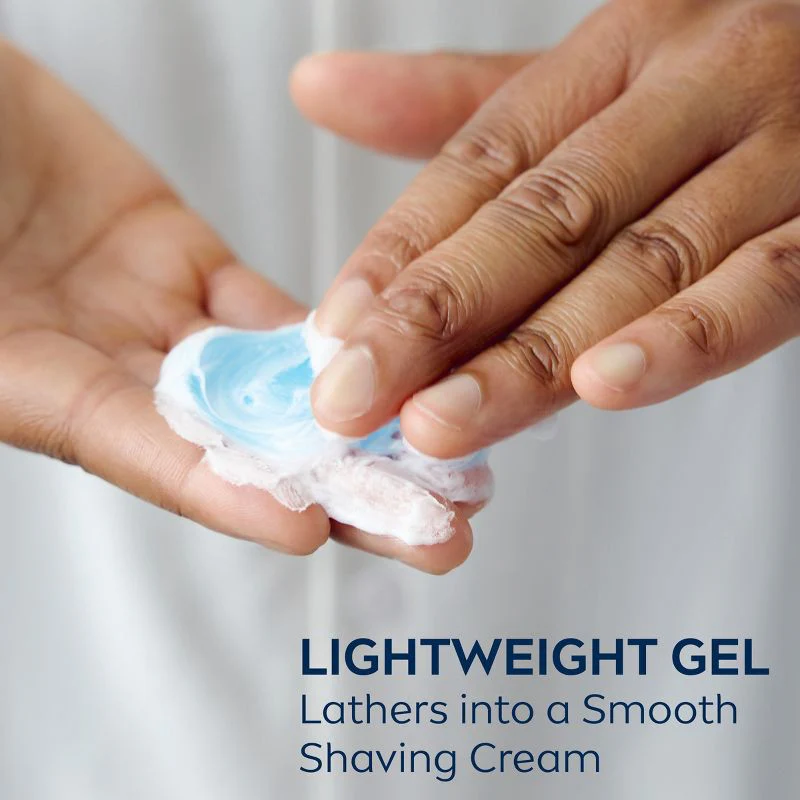 NIVEA Men Cooling Shave Gel for Sensitive Skin 7oz - Image 2