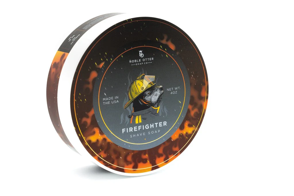 Noble Otter -  Firefighter - Limited Edition Shave Soap - Image 2