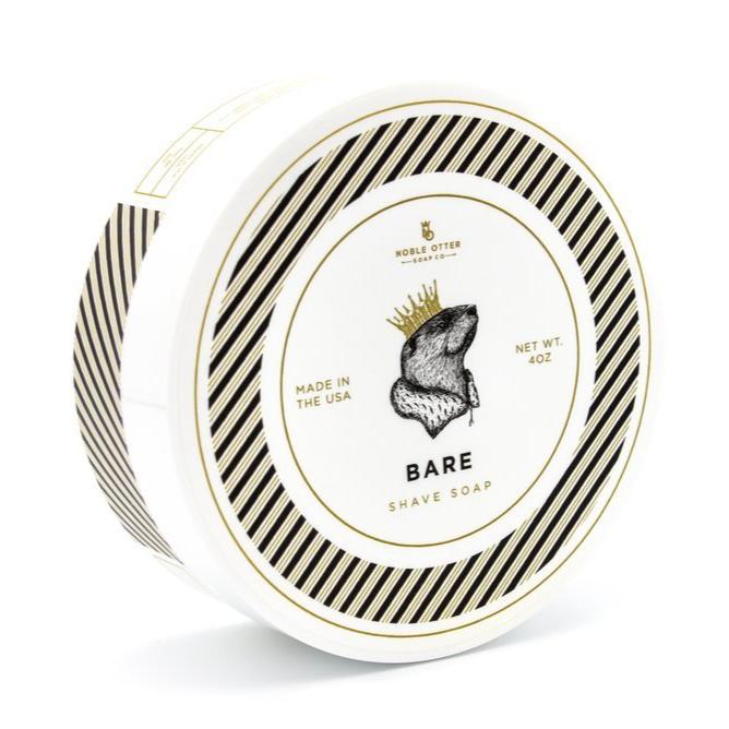 Noble Otter - Bare (Unscented) - Shave Soap