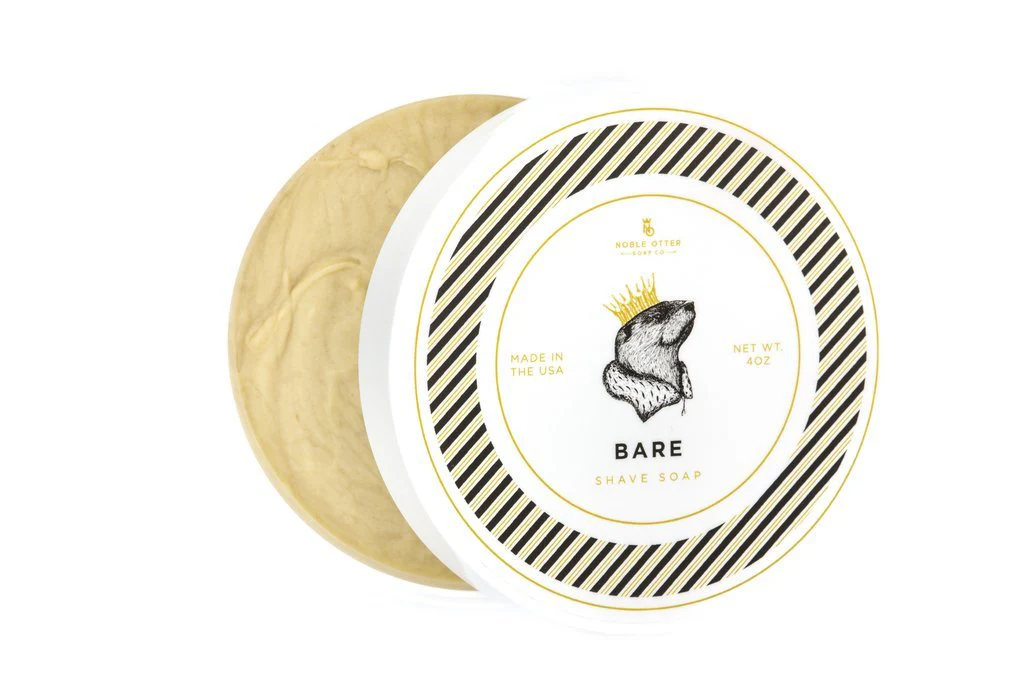 Noble Otter - Bare (Unscented) - Shave Soap - Image 3
