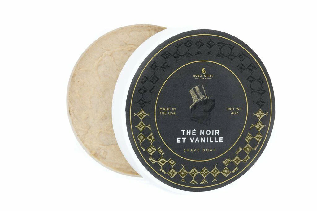 Noble Otter - The Noir et Vanille - Shave Soap - Image 3