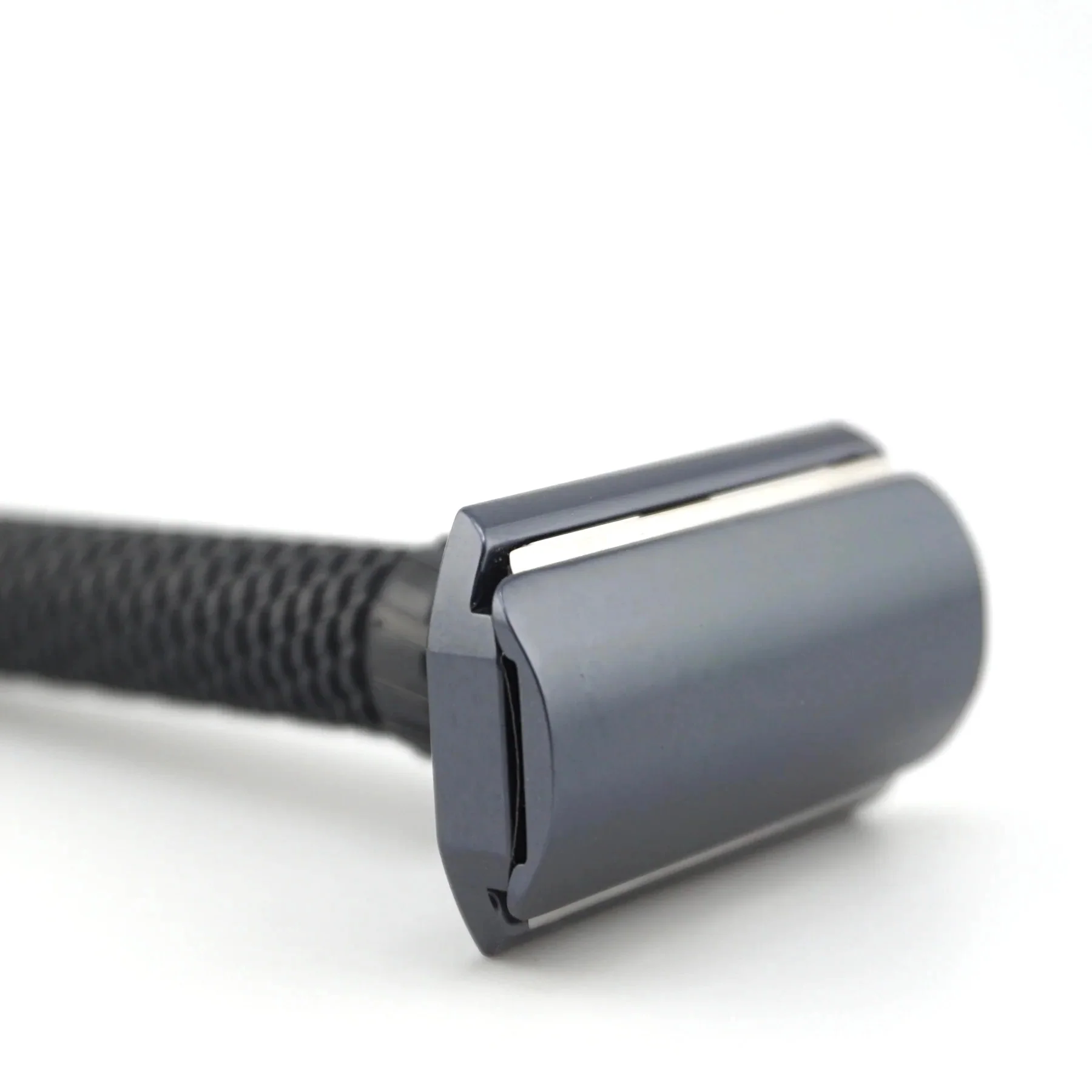 OliWorks M3TEORITE Aluminum Safety Razor Gray - Image 3