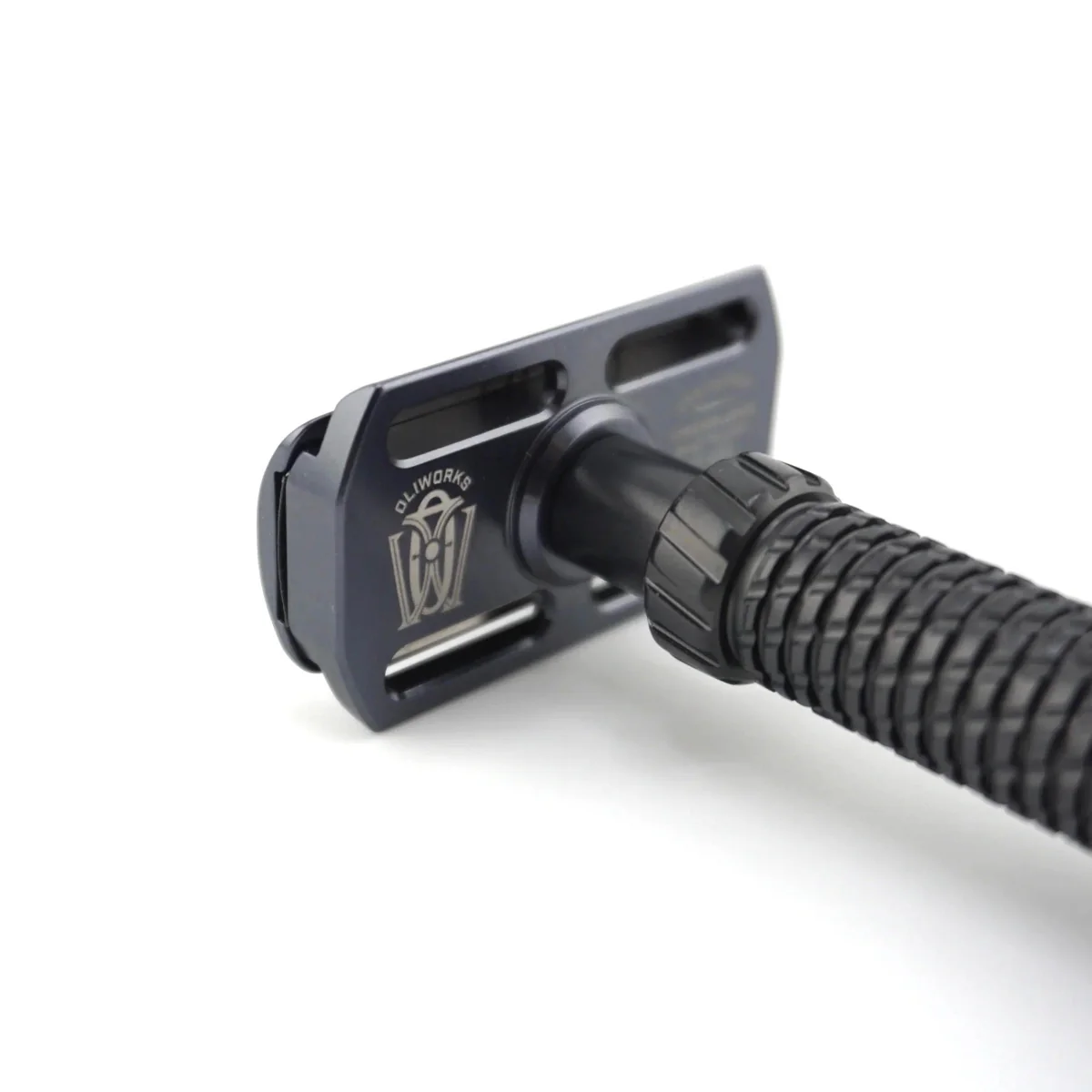 OliWorks M3TEORITE Aluminum Safety Razor Gray - Image 4