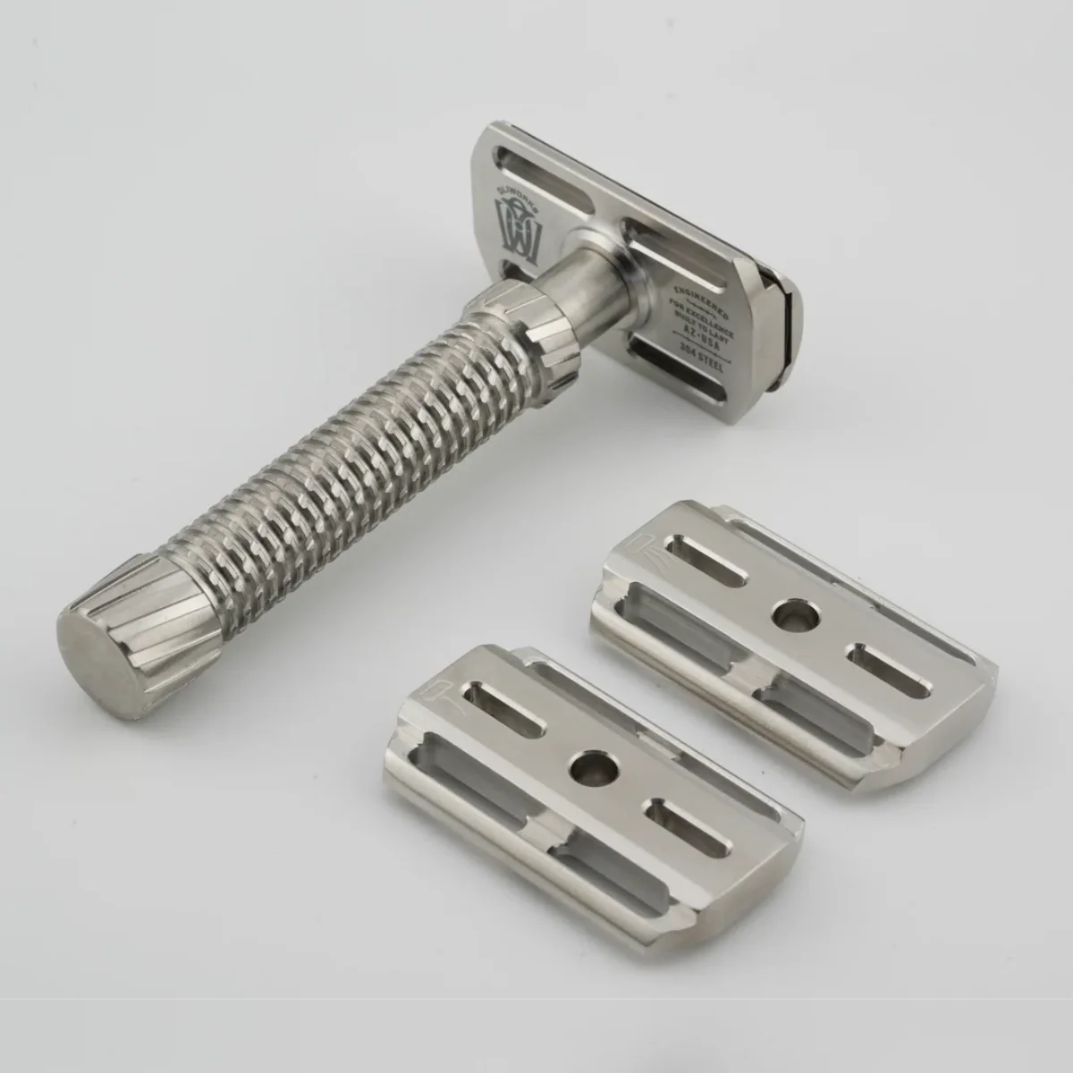 OliWorks M3TEORITE Stainless Steel Safety Razor - Image 6