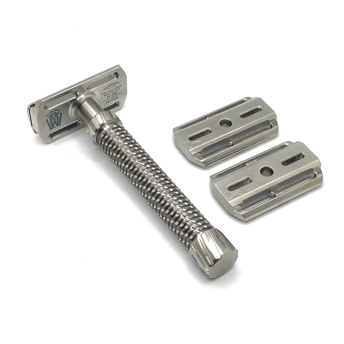 OliWorks M3TEORITE Stainless Steel Safety Razor - Image 7