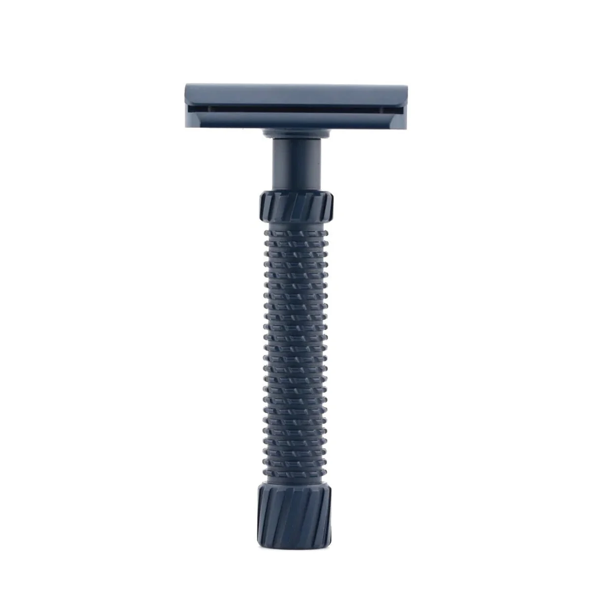 OliWorks M3TEORITE Stainless Steel Safety Razor BLUE - Image 6