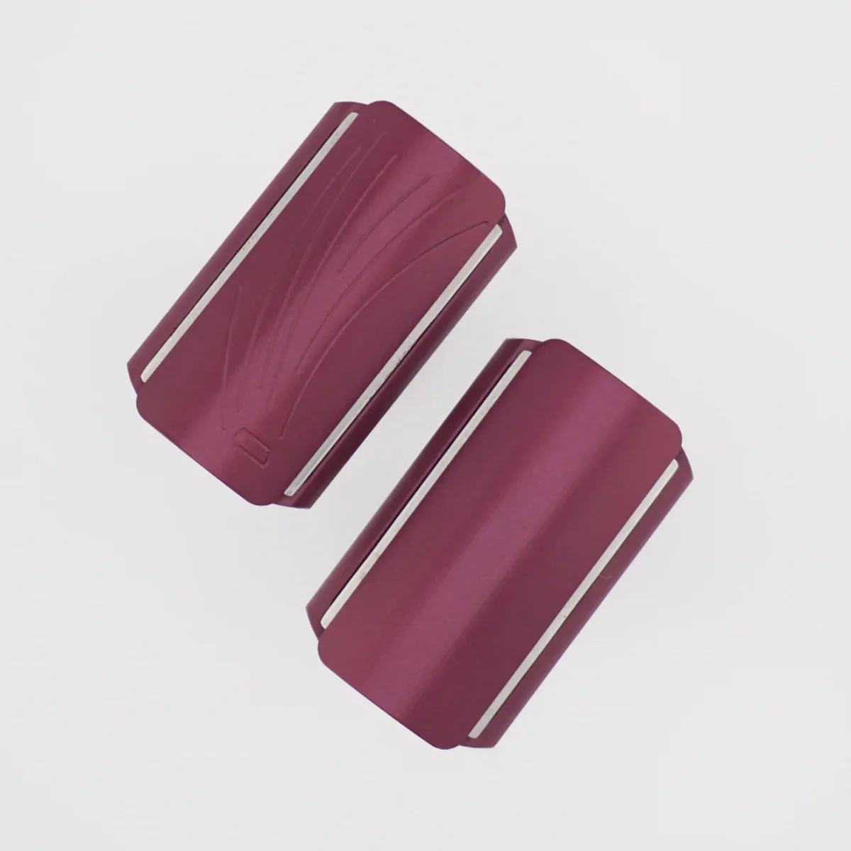 OliWorks M3TEORITE Stainless Steel Safety Razor DARK CHERRY - Image 3