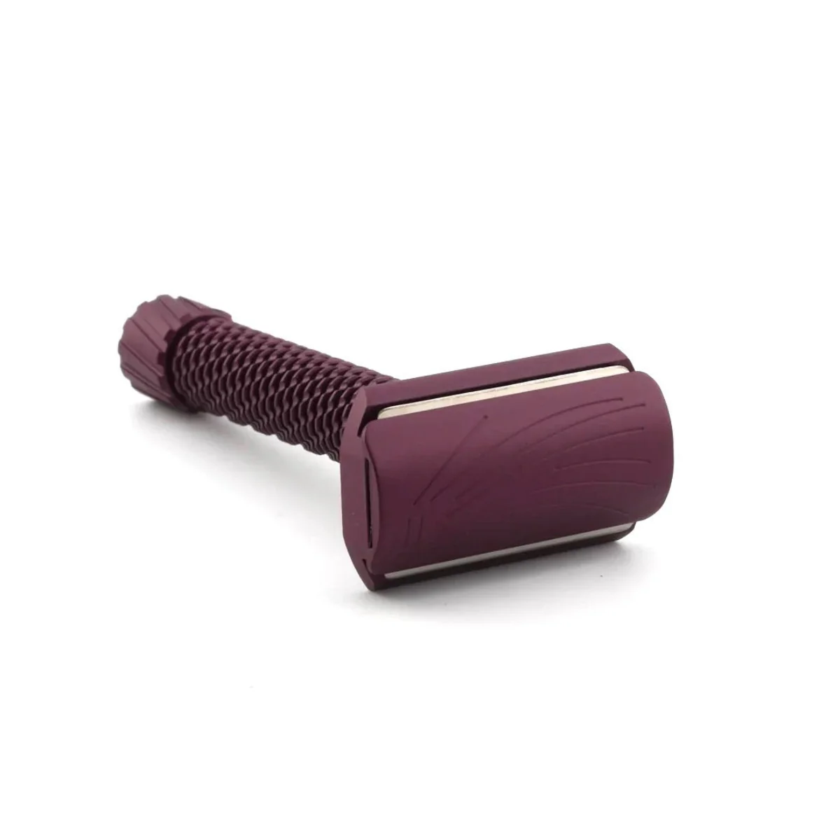 OliWorks M3TEORITE Stainless Steel Safety Razor DARK CHERRY - Image 7