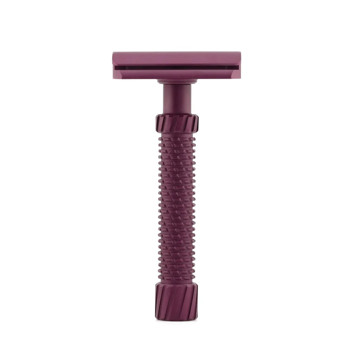 OliWorks M3TEORITE Stainless Steel Safety Razor DARK CHERRY - Image 9