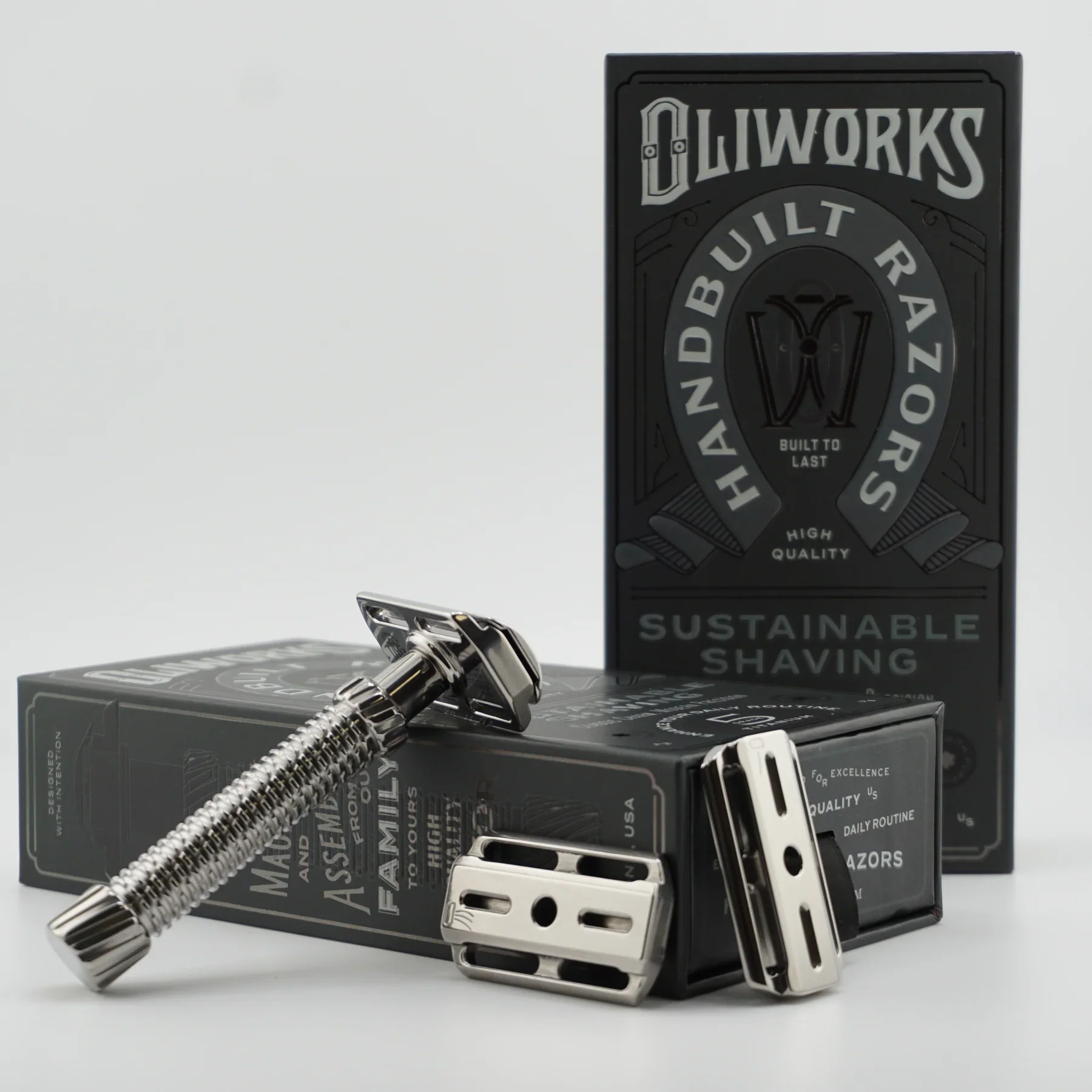 Oliworks M3[ti]orite Titanium Double Edge Safety Razor - Image 2