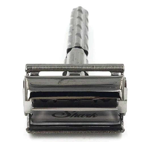 Parker - 22R Gunmetal Long Handle Butterfly Safety Razor - Image 4