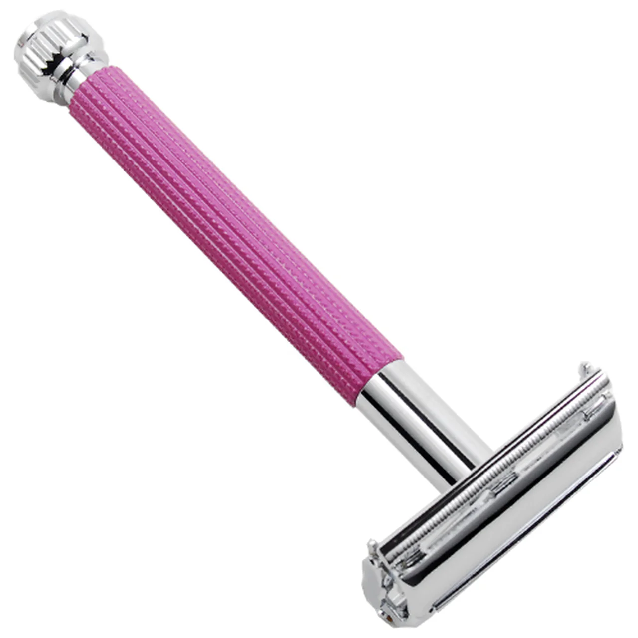 Parker - 29L Lavender Women's Long Handle Butterfly Open Safety Razor