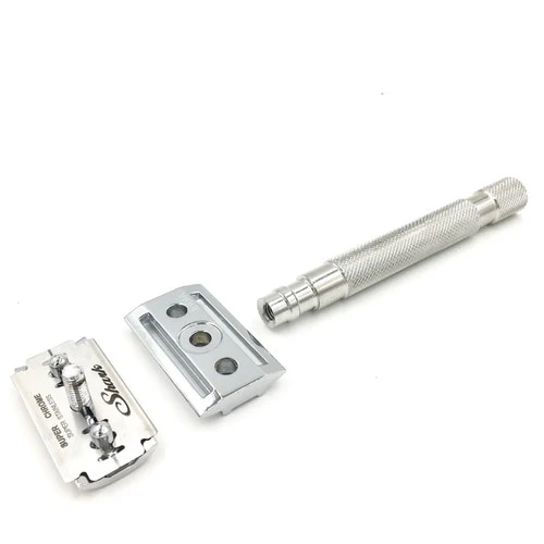 Parker - 64S Stainless Steel Handle Safety Razor With Closed Comb Head - Image 2