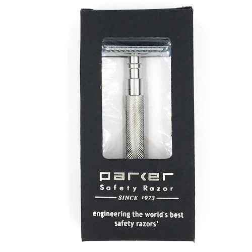 Parker - 64S Stainless Steel Handle Safety Razor With Closed Comb Head - Image 3