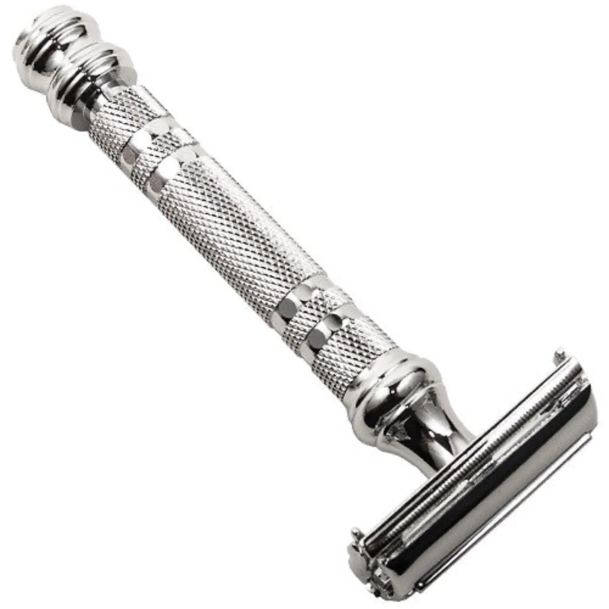 Parker 66R Heavyweight Butterfly Razor & Pure Badger Brush 3-Piece Shave Set - Image 2