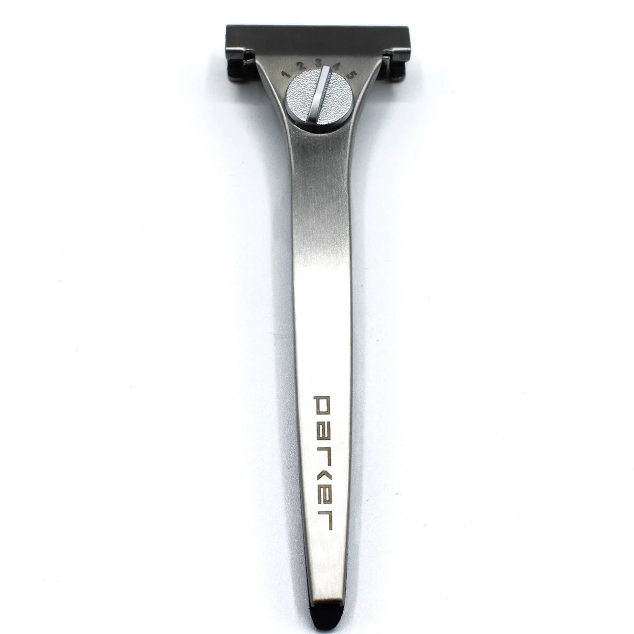 Parker - Adjustable Single Edge Injector Razor - Stainless Steel -  NEW Version 3 - Image 5