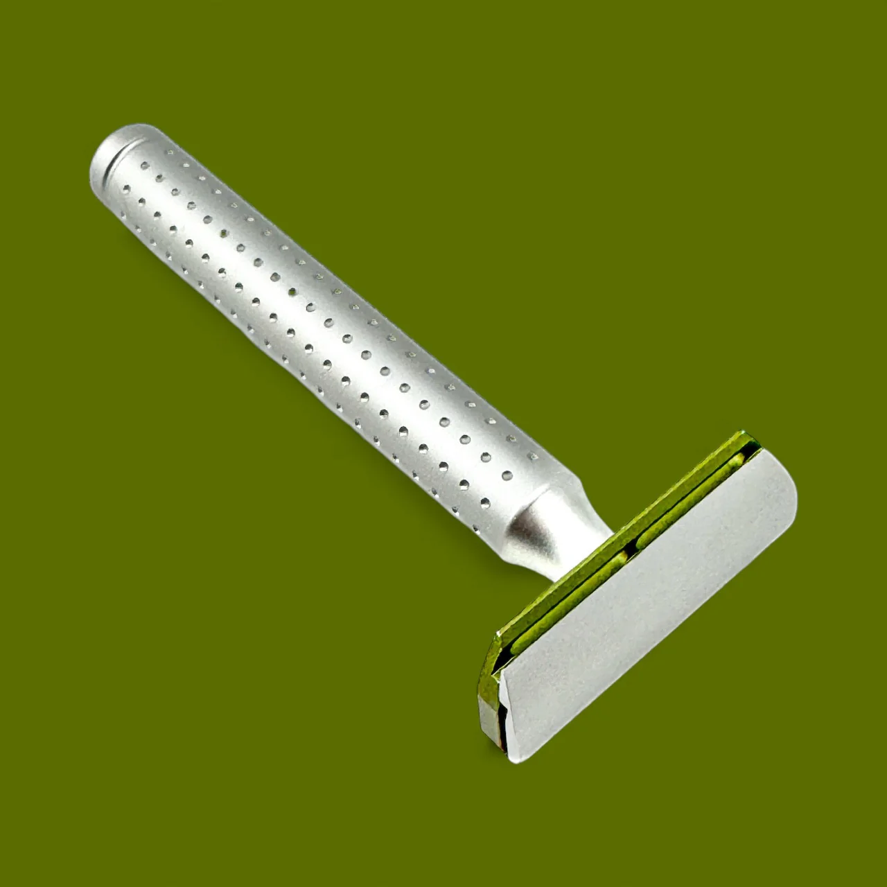 Parker AeroShave Aluminum Safety Razor - Image 4