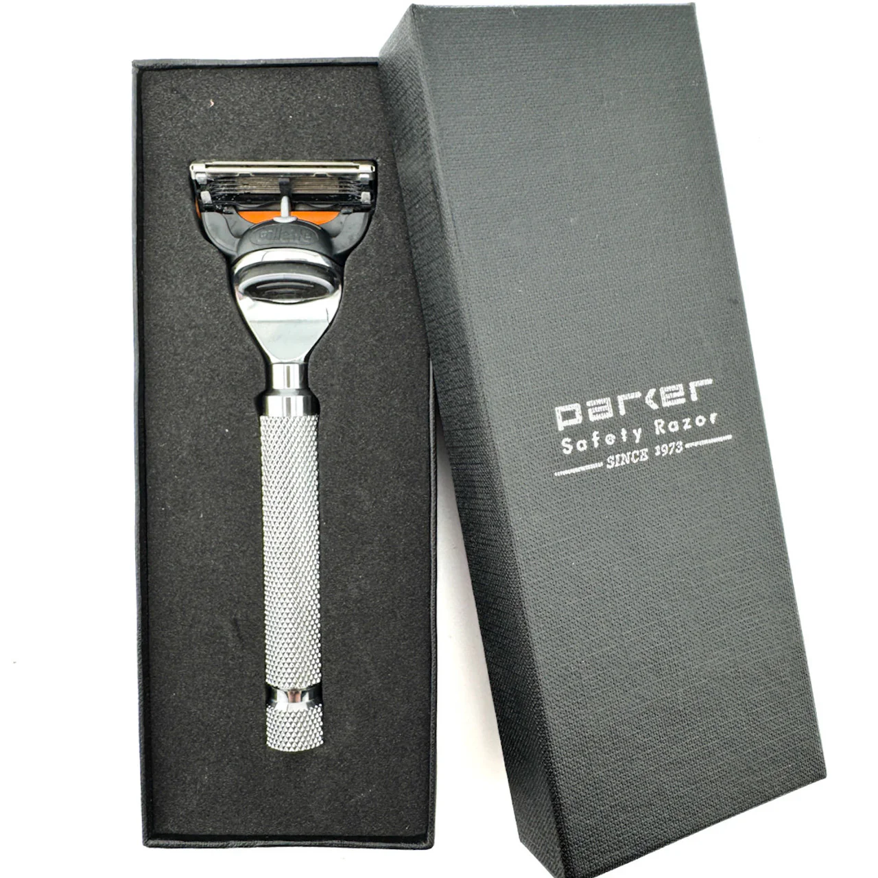 Parker Deluxe Chrome Fusion Compatible Razor - Image 3
