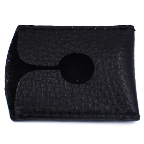 Parker - Leather Double Edge Safety Razor Travel Cover - Black - Image 2