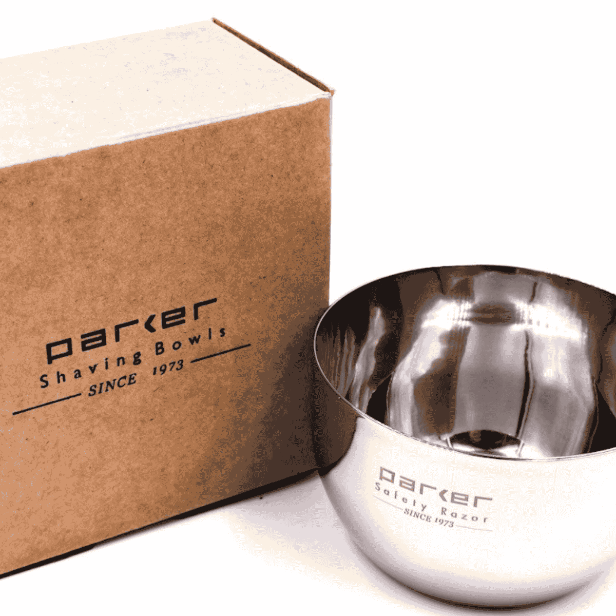 Parker Polished Stainless Steel Shaving Bowl - Image 4