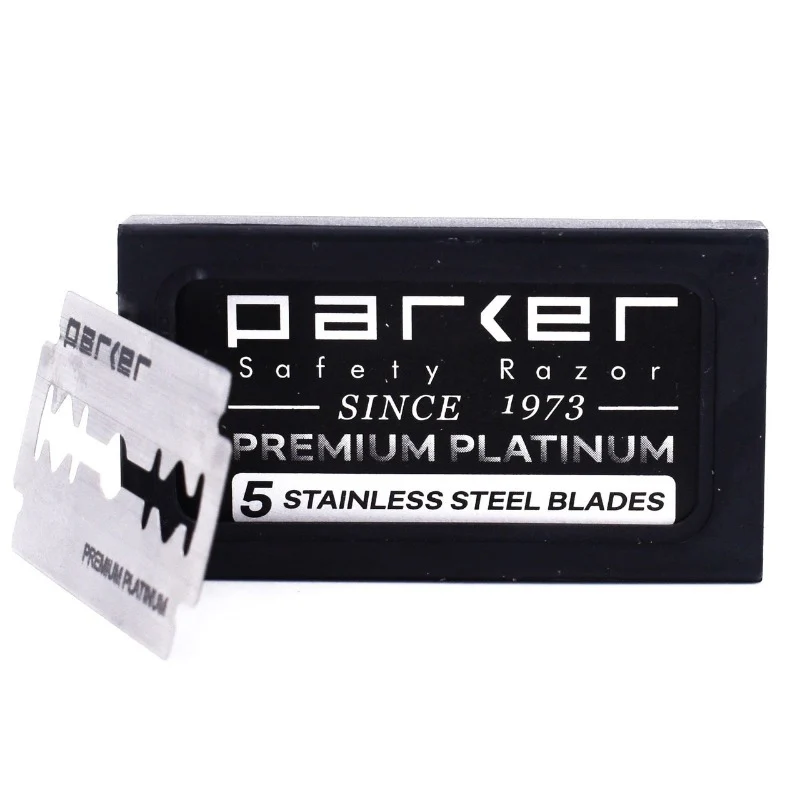 Parker - Premium Platinum Double Edge Safety Razor Blades