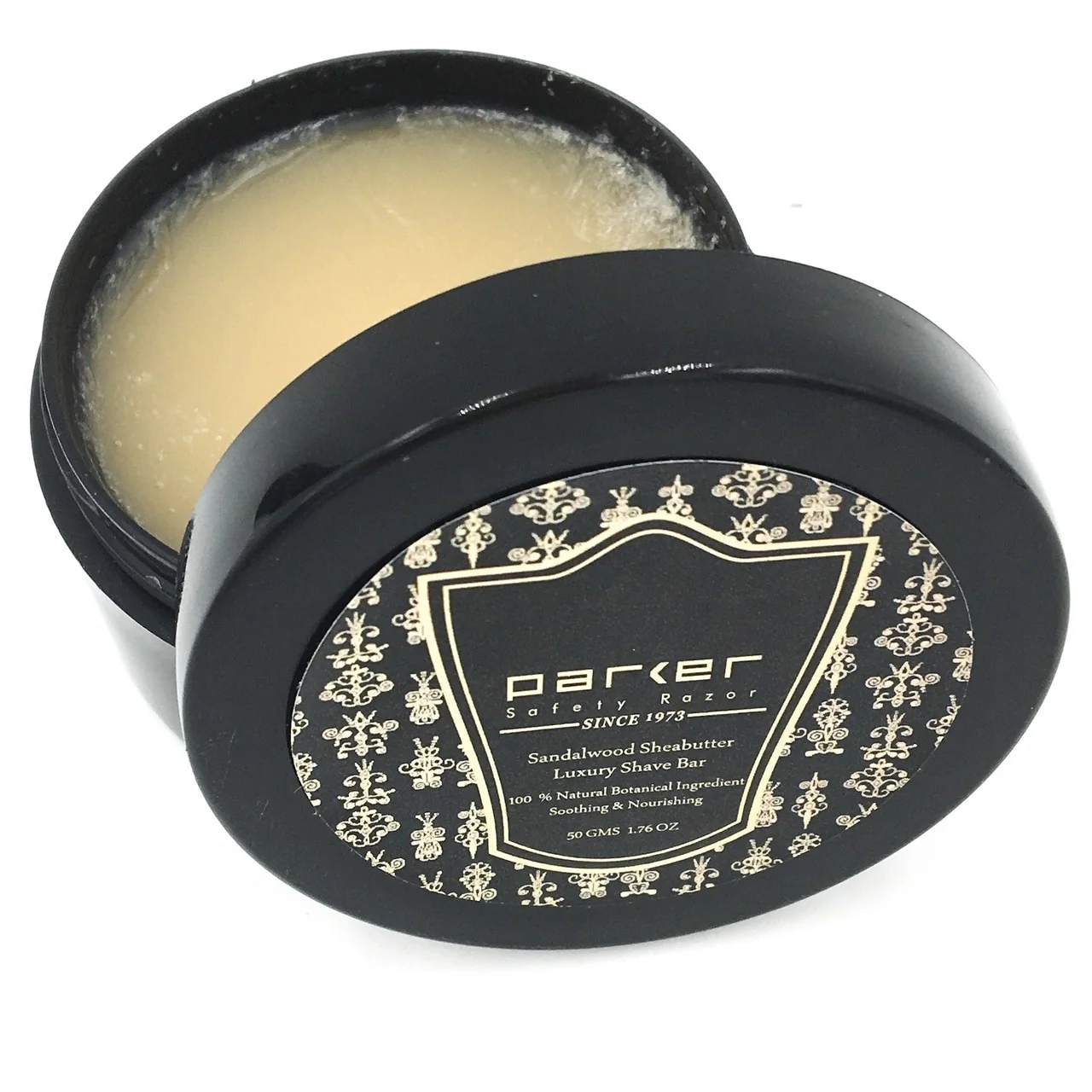 Parker - Sandalwood Shea Butter Travel Shaving Soap - Image 2