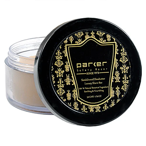 Parker - Sandalwood Shea Butter Travel Shaving Soap - Image 3