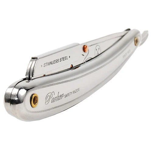 Parker - SR1 Stainless Steel Clip Type Shavette Straight Razor - Image 3