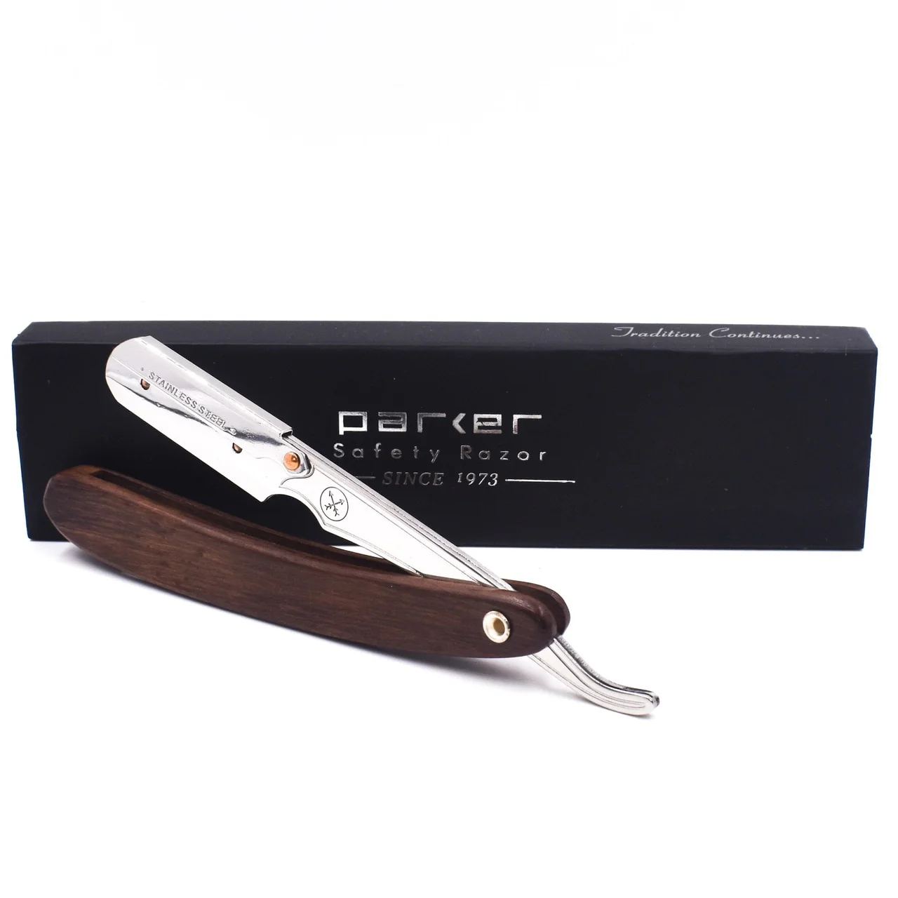Parker - SRDW Sheesham Wood Clip Type Shavette Straight Razor - Image 2