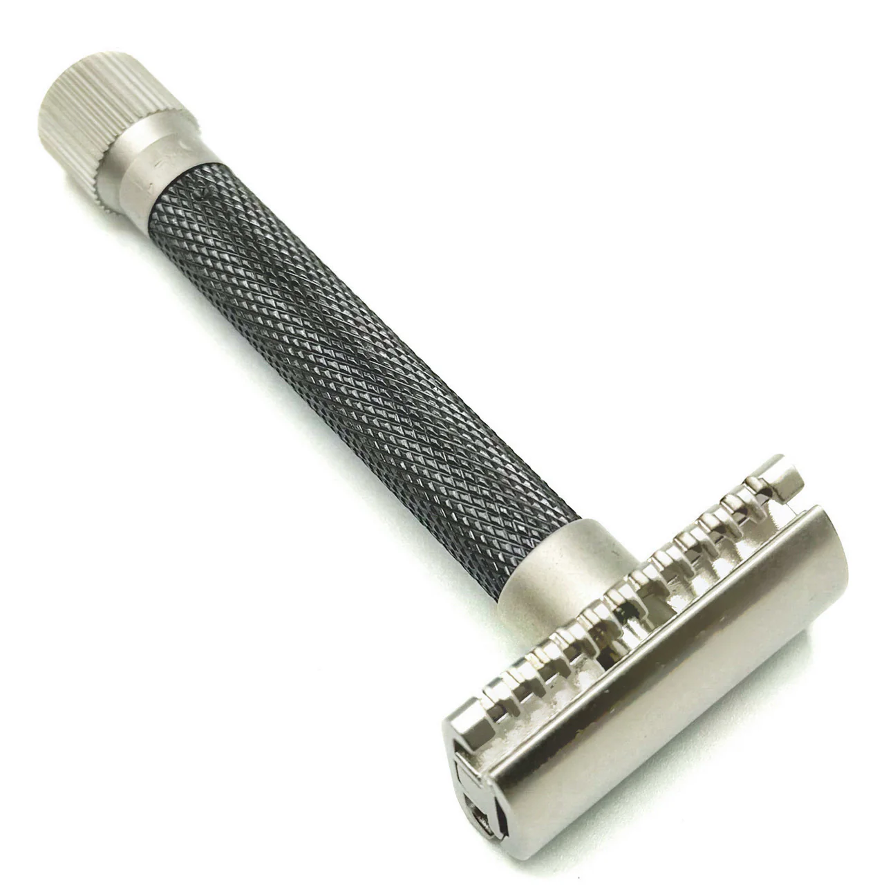 Parker - Variant Adjustable Safety Razor Open Comb – Graphite - Image 4