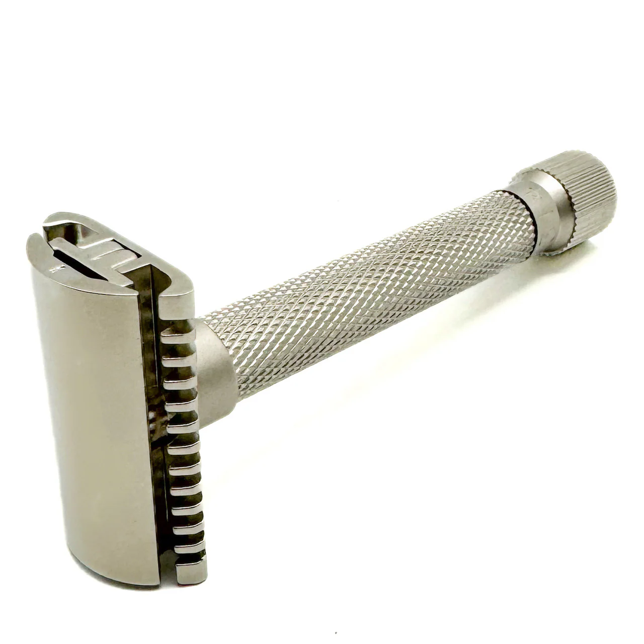Parker - Variant Adjustable Safety Razor Open Comb – Satin Chrome - Image 3