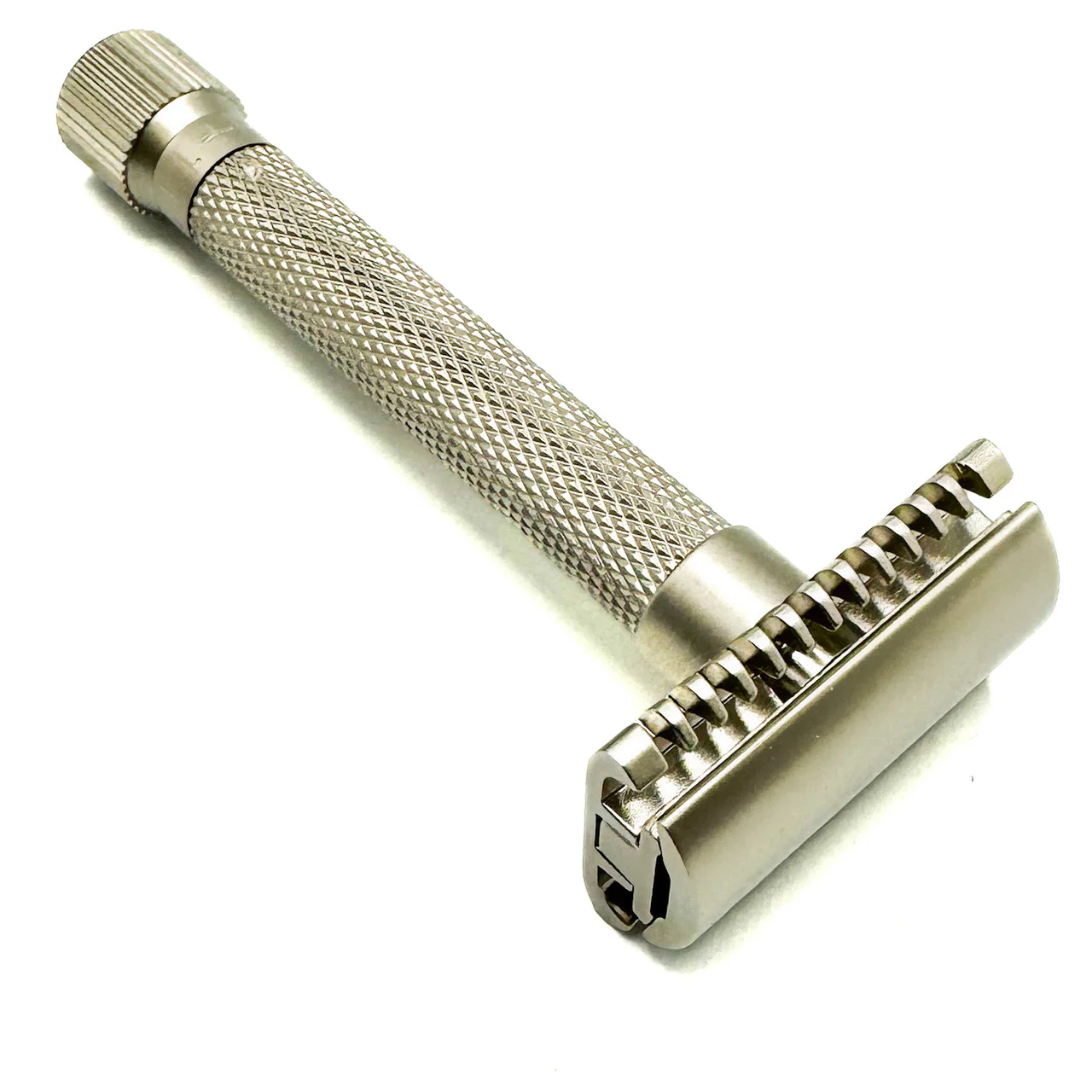 Parker - Variant Adjustable Safety Razor Open Comb – Satin Chrome - Image 4