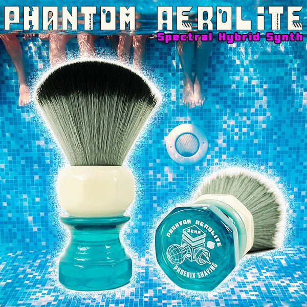 Phoenix Artisan Accoutrements 26mm Phantom Aerolite Spectral Synth Hybrid Brush