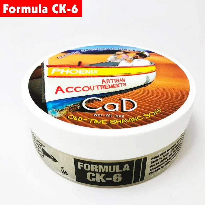 Phoenix Artisan Accoutrements  CaD Formula CK-6 Shaving Soap 4oz