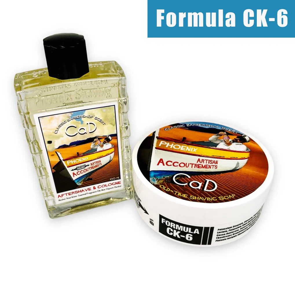 Phoenix Artisan Accoutrements  CaD Formula CK-6 Shaving Soap 4oz - Image 2