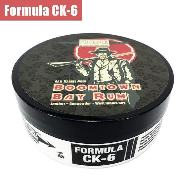 Phoenix Artisan Accoutrements - Boomtown Bay Rum - Formula CK-6 Shaving Soap - 4oz