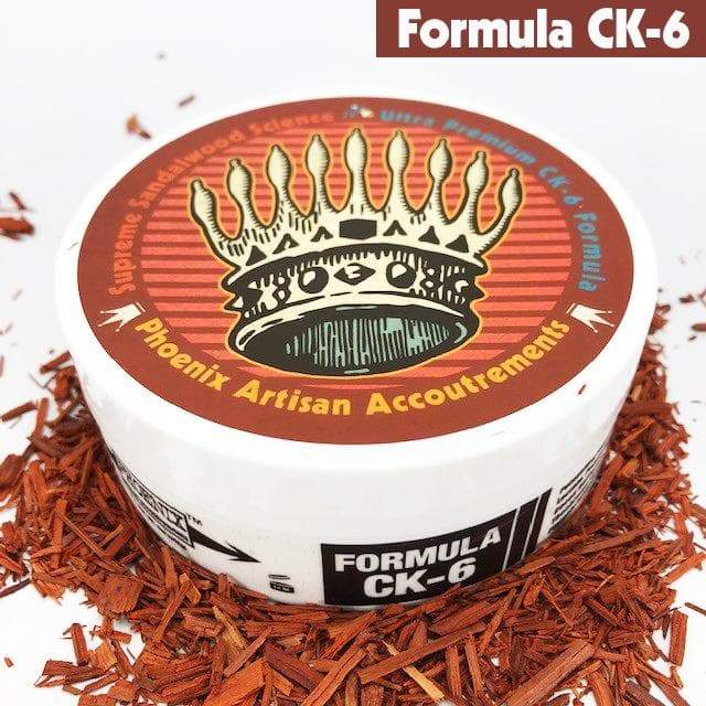 Phoenix Artisan Accoutrements Supreme Sandalwood Science Formula CK-6 Shaving Soap 4oz