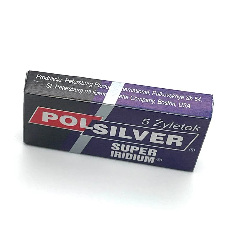 Polsilver - Super Iridium Double Edge Razor Blades - Image 2