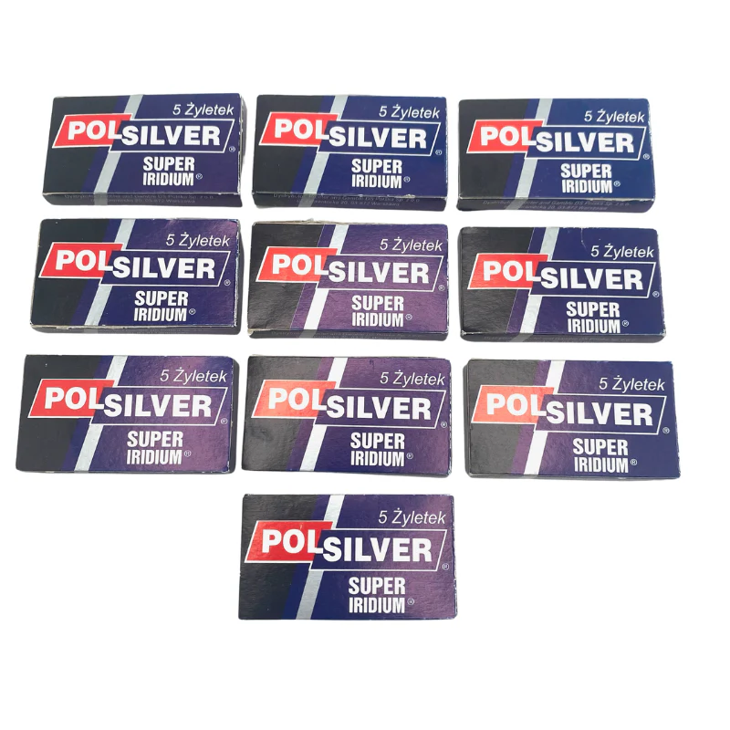 Polsilver - Super Iridium Double Edge Razor Blades - Image 7