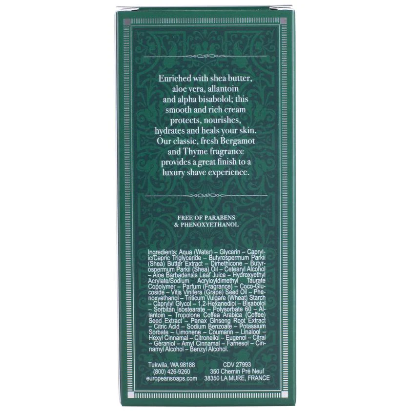Pre de Provence - Bergamot & Thyme - After Shave Balm - Image 3
