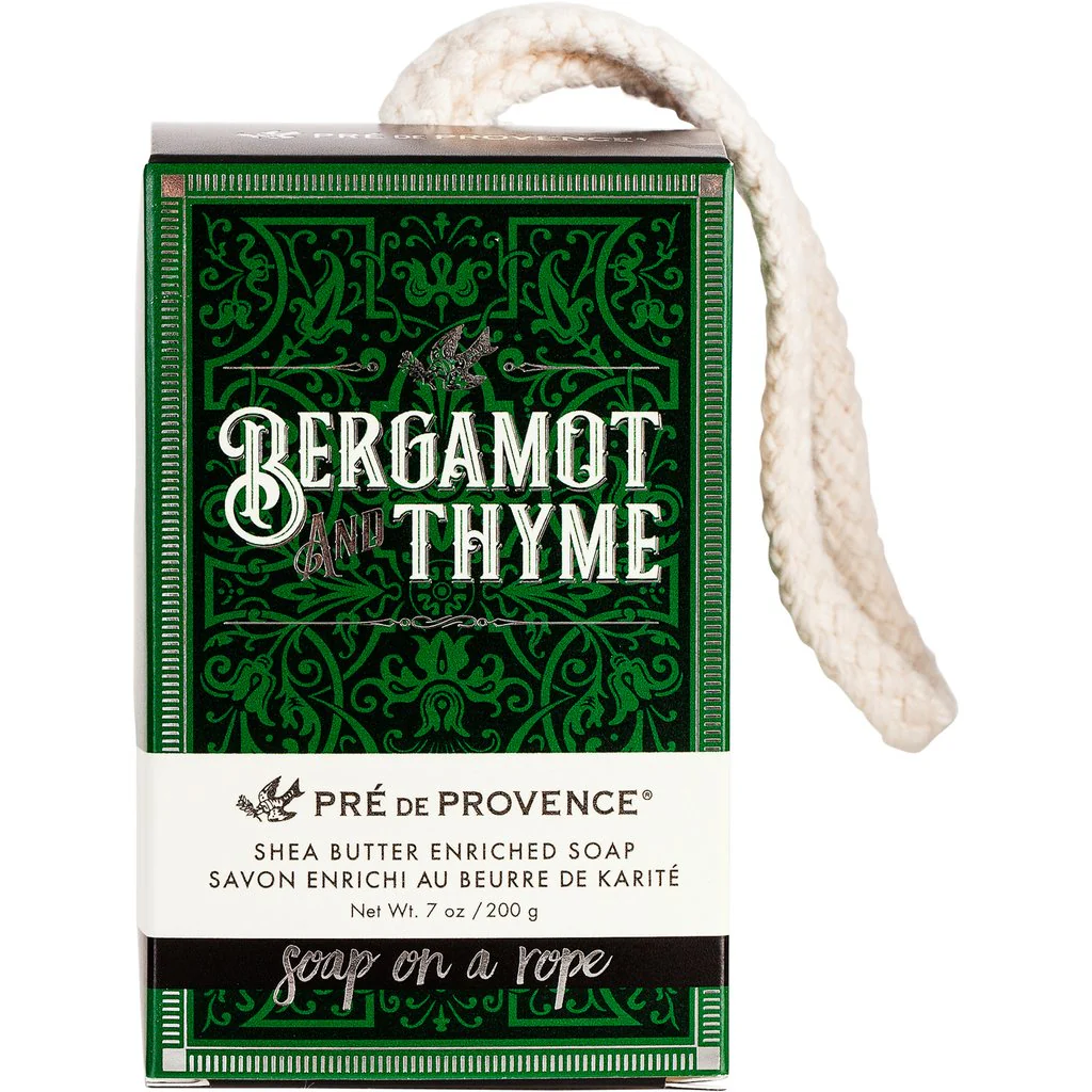 Pre de Provence - Bergamot & Thyme - Soap on a Rope