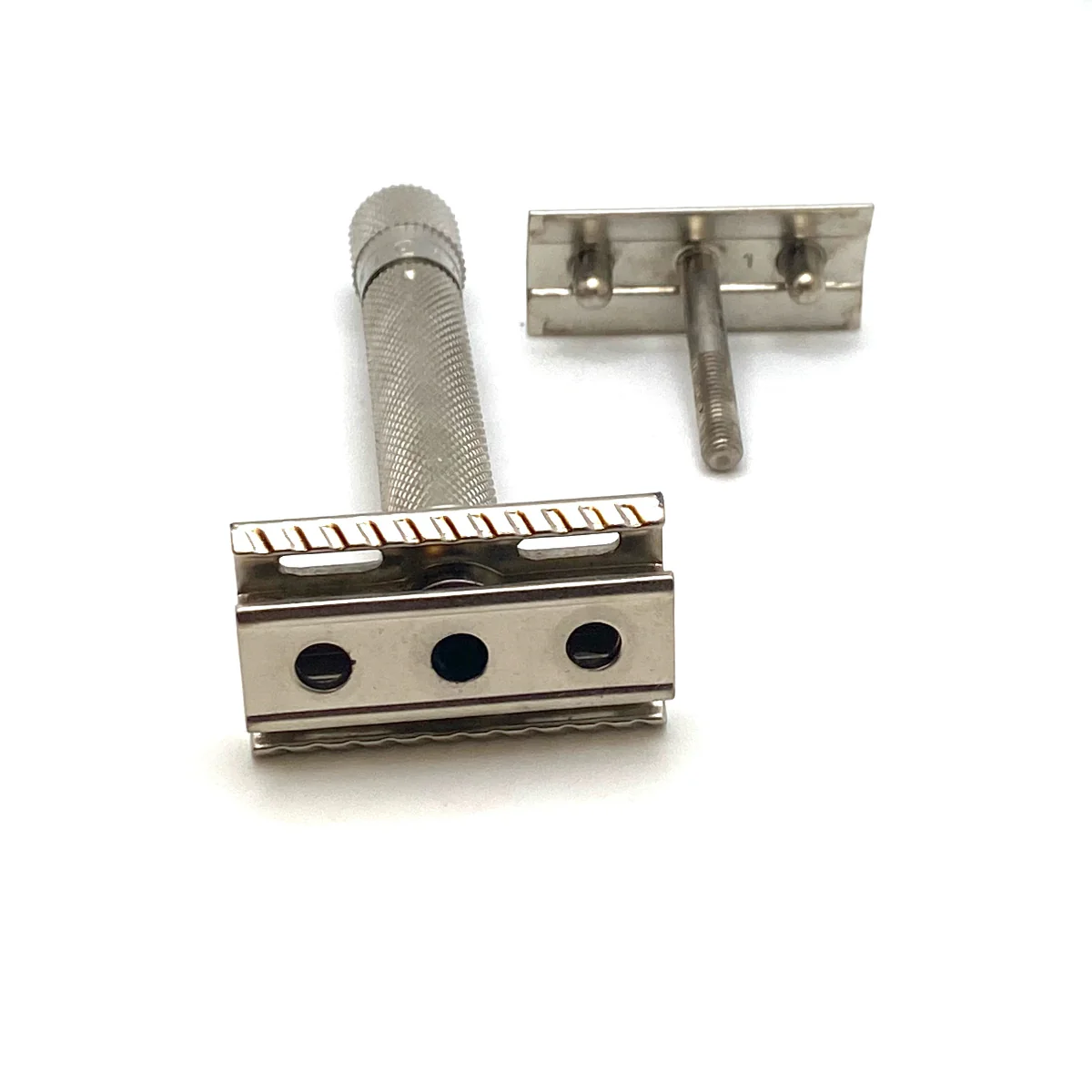 Pre-Owned Parker Variant Satin Chrome Double Edged Safety Razor - Image 4