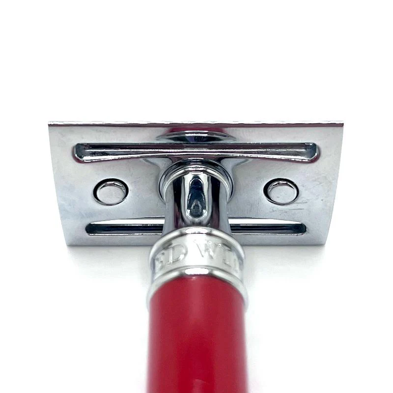 Pre-Owned Red Edwin Jagger Double Edge Safety Razor - Image 4