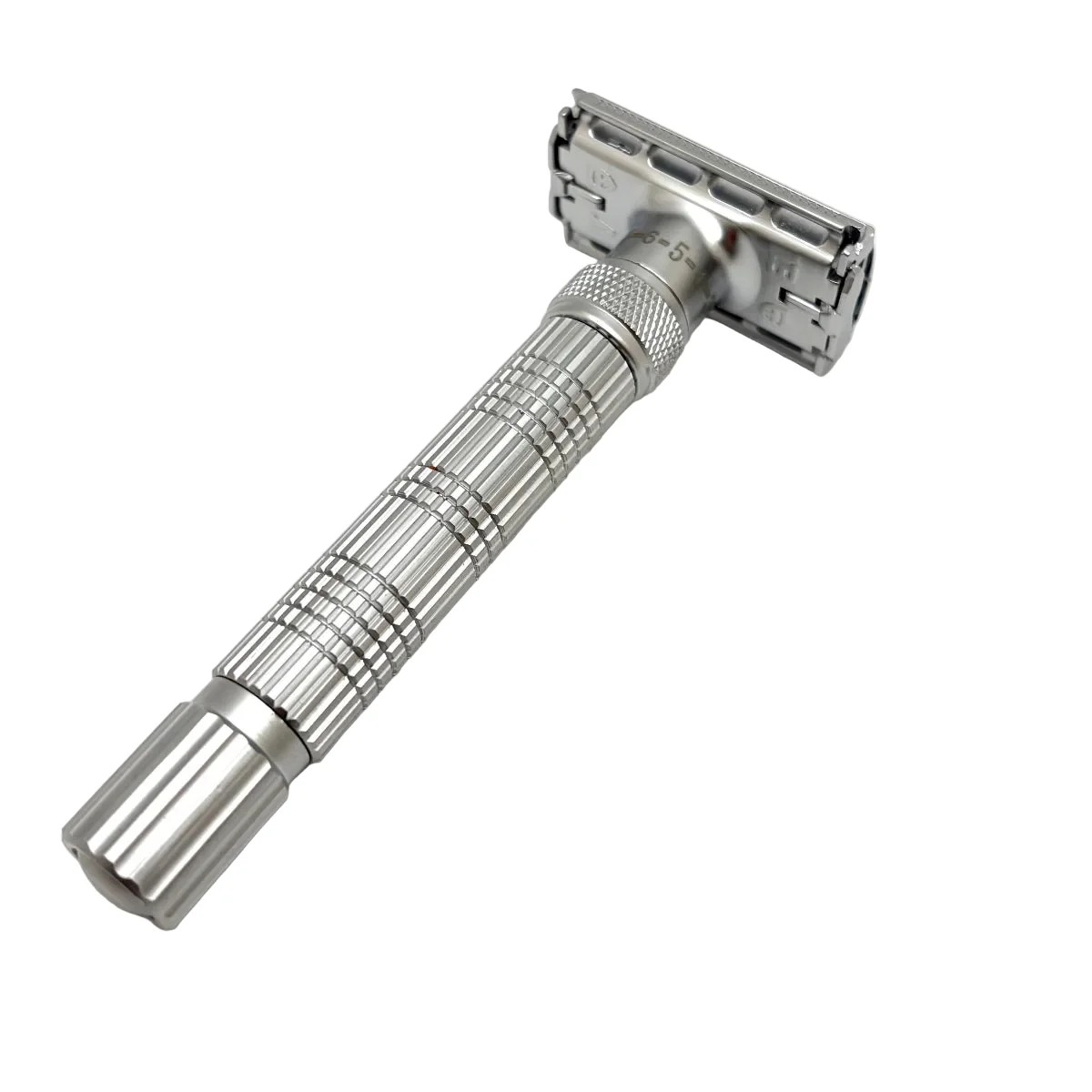 Pre-Owned Vikings Blade The Emperor "Frosted Chrome" Double Edge Safety Razor - Image 3