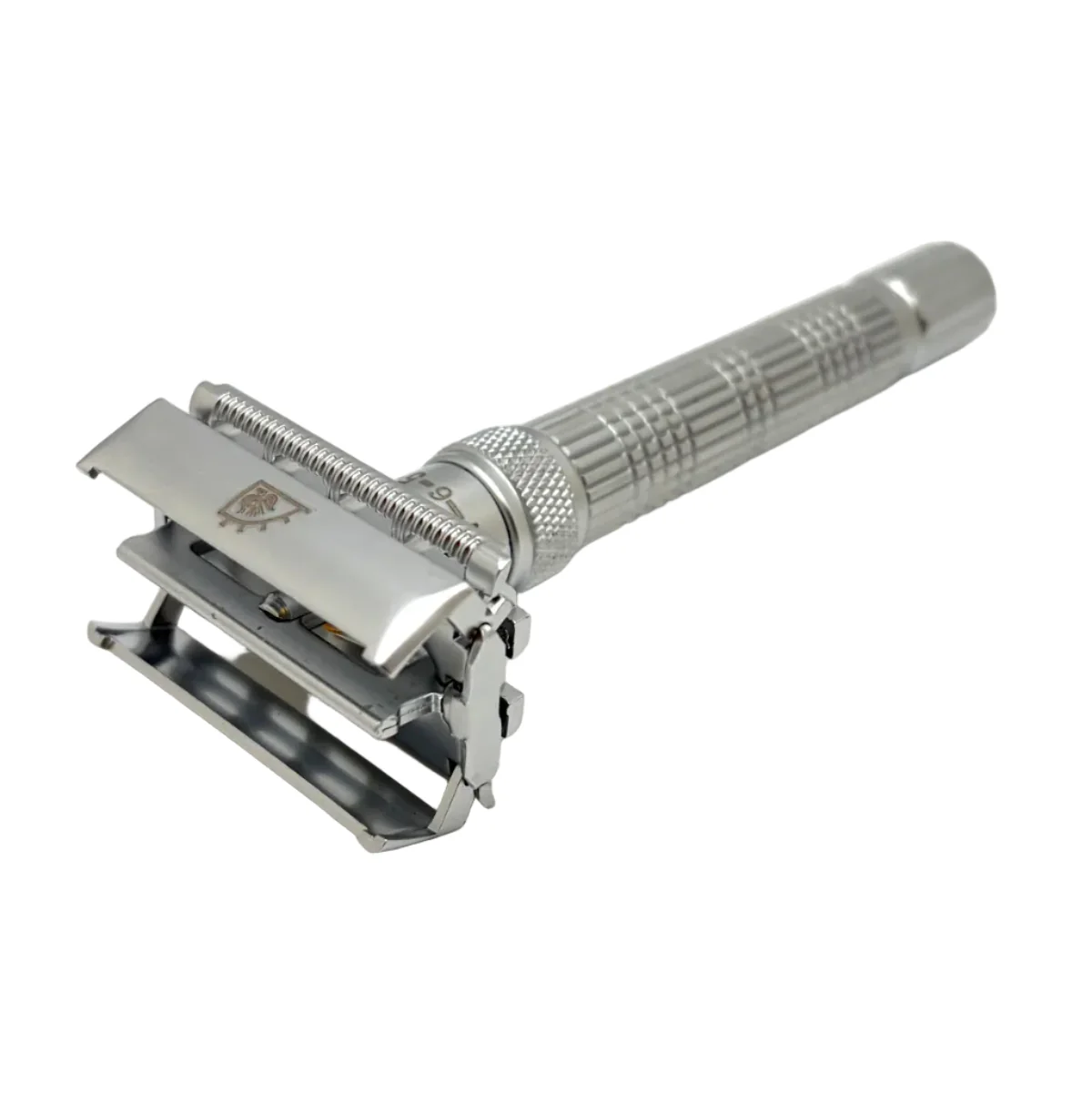Pre-Owned Vikings Blade The Emperor "Frosted Chrome" Double Edge Safety Razor - Image 4