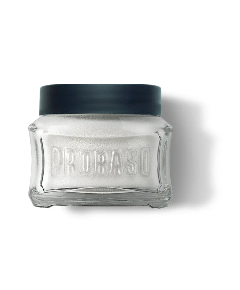 Proraso - Aloe and Vitamin E Pre-Shave Cream - 100ml Glass Jar - Image 2