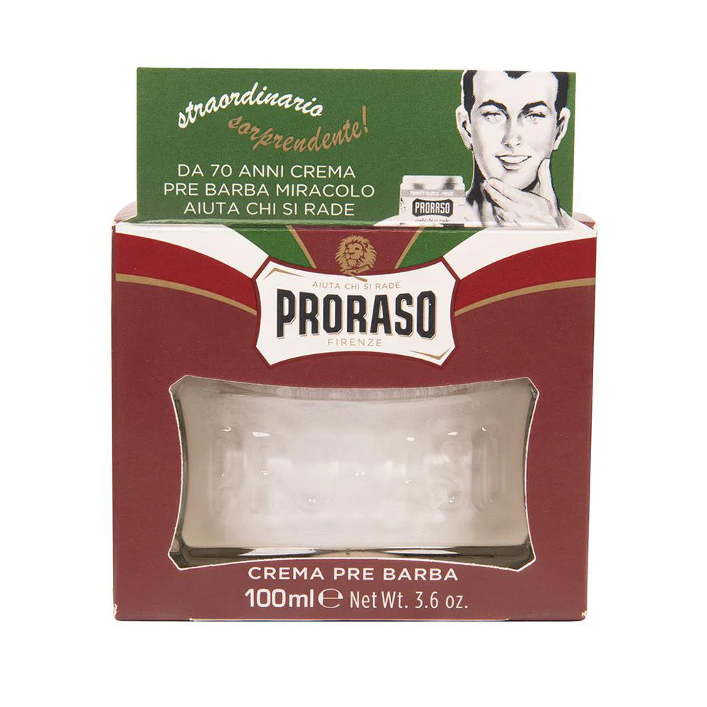 Proraso - Sandalwood Pre-Shave Cream - 100ml Glass Jar - Image 3